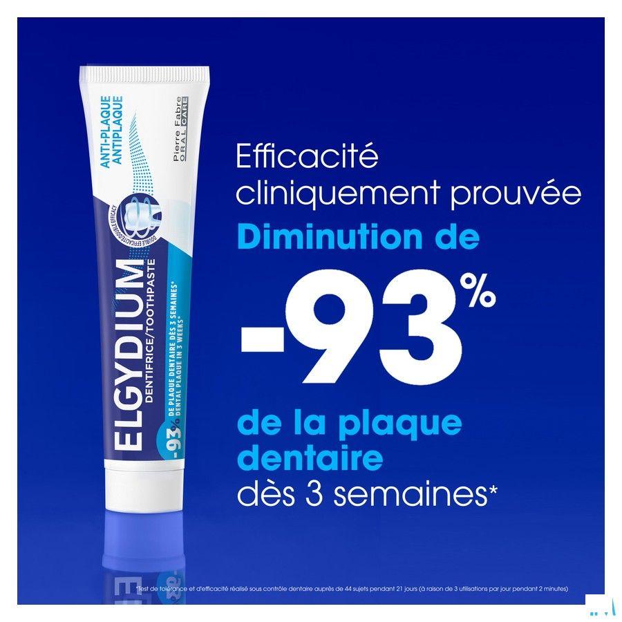 Elgydium Tandpasta A/Plak Tube 75 ml