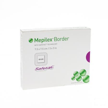 Mepilex Border Sil Adhesive Ster 7,5x 7,5 5 295200  -  Molnlycke Healthcare