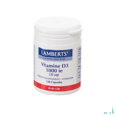 Lamberts Vitamine D 1000IE25 µg Tabletten 120  -  Health Benefits 08