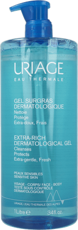 Uriage Gel Nett Surgras Dermato sans savon P Sens 1l
