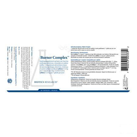 Biotics Burner Complex 60 capsules  -  Energetica Natura