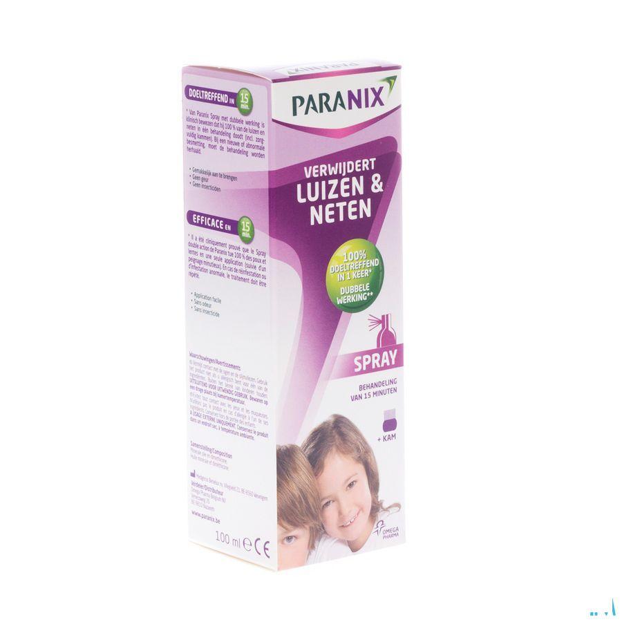 Paranix Spray Avec Peigne 100 ml