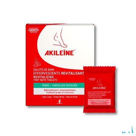 Akileine galets Bain Efferv.Revitalisants 6X20g