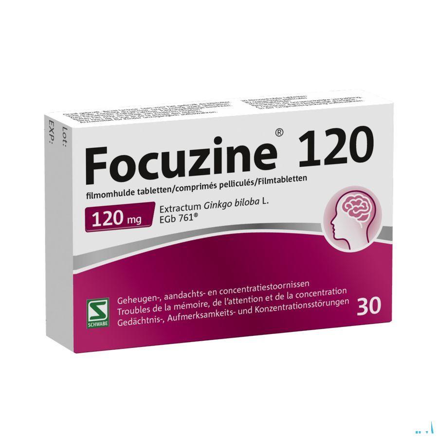 Focuzine 120 mg Filmomh Tabl 30 X 120 mg  -  Vsm
