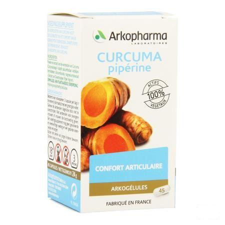Arkogelules Curcuma Vegetal 45  -  Arkopharma