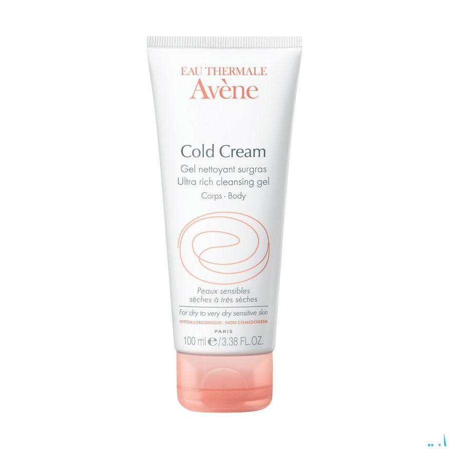 Avene Cold Cream Reinigingsgel Overvet 100 ml  -  Avene