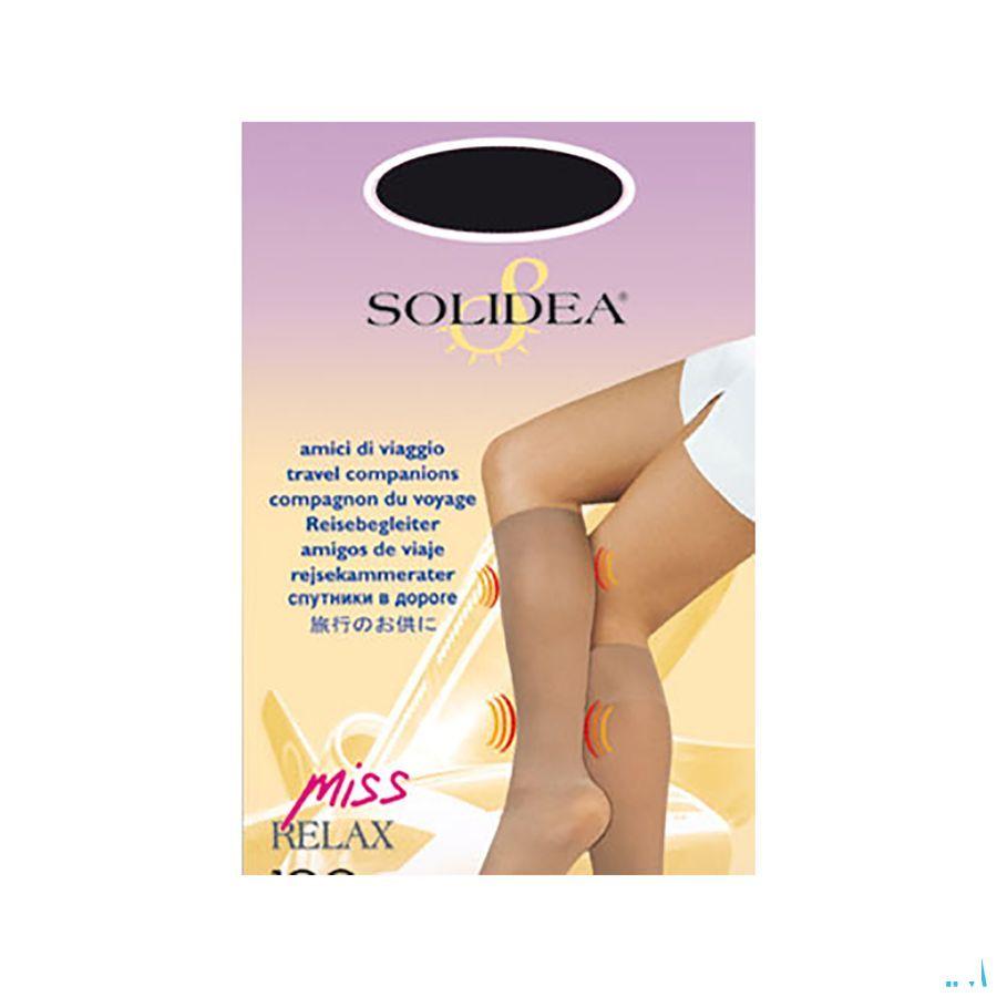 Solidea Kniekous Miss Relax 100 Sheer Camel 2-m