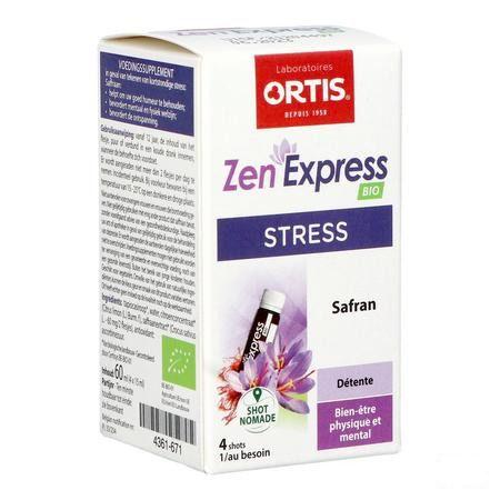 Ortis Zen Express Bio Shots 4X15ml  -  Ortis
