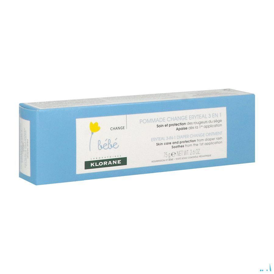 Klorane Baby Eryteal Creme Luierwissel 75 gr