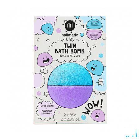 Nailmatic Kids Duo Bruisbal Blauw&Violet 160 g
