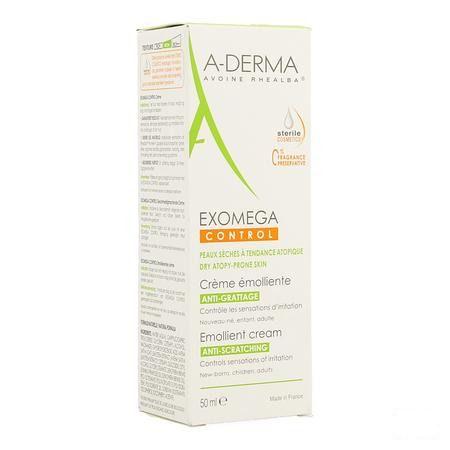 Aderma Exomega Control Creme Emolierend Tube 50 ml  -  Aderma