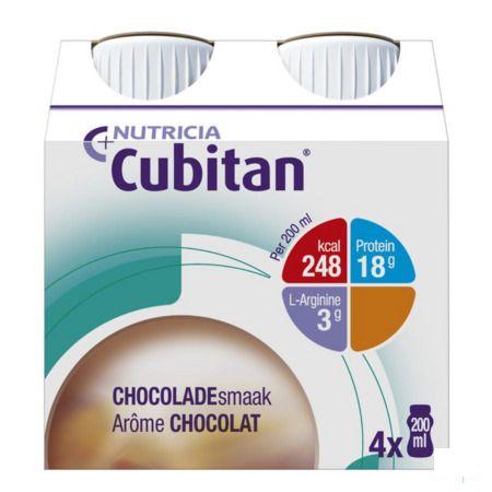 Cubitan Choco 4x200 ml  -  Nutricia