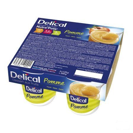 Delical Nutra Pote Appel Appel 4x125 gr  -  Bs Nutrition