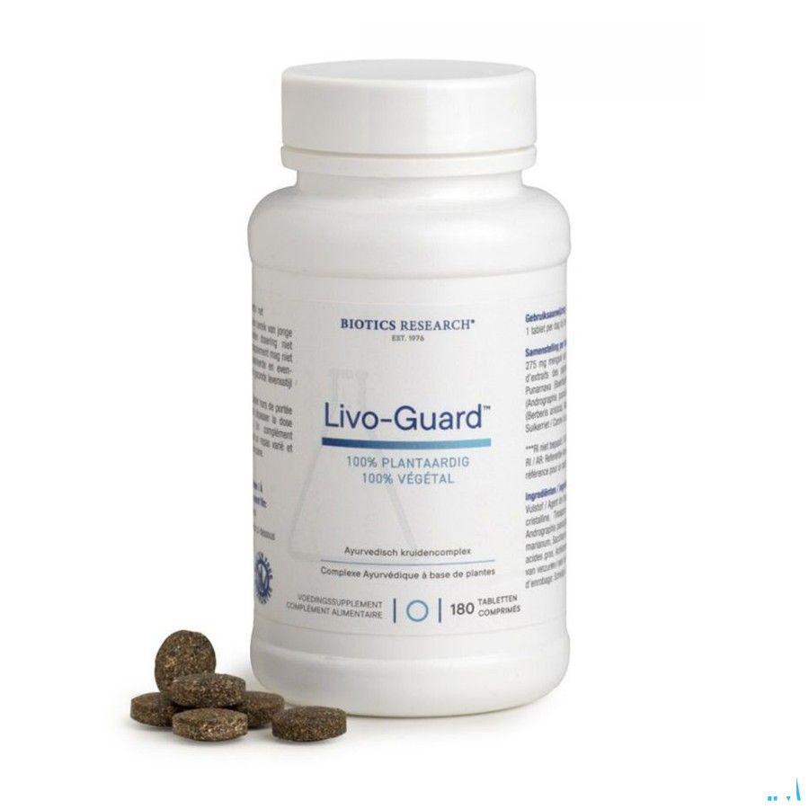 Biotics Livo-Guard 180 tabletten  -  Energetica Natura