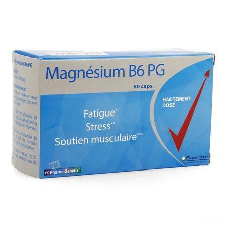 Magnesium B6 Pg Pharmagenerix Capsule 60  -  Superphar