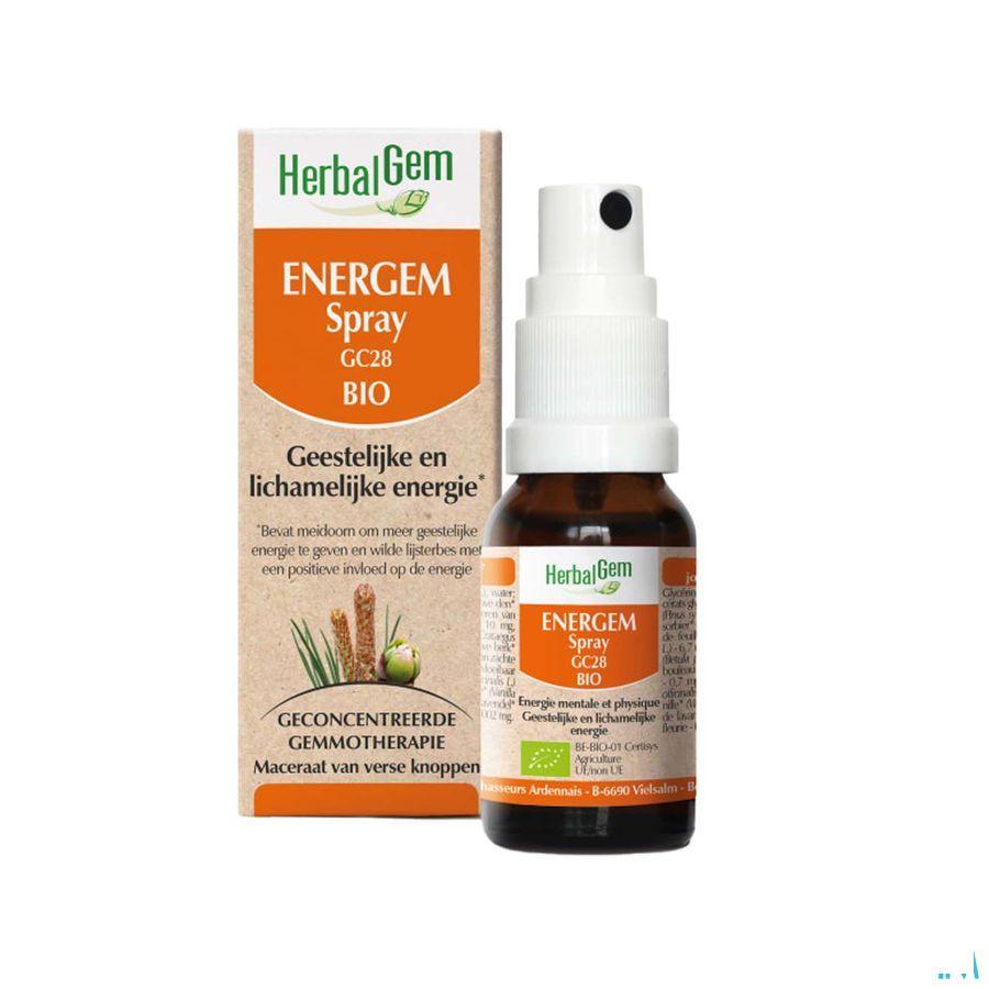 Herbalgem Energem Spray Gc28 Bio Compl. Energ.10 ml  -  Herbalgem