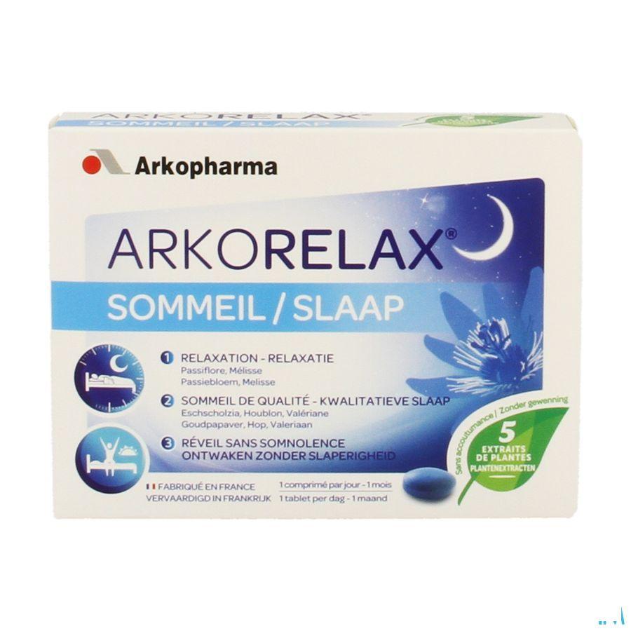 Arkorelax Slaap Tabletten 30  -  Arkopharma