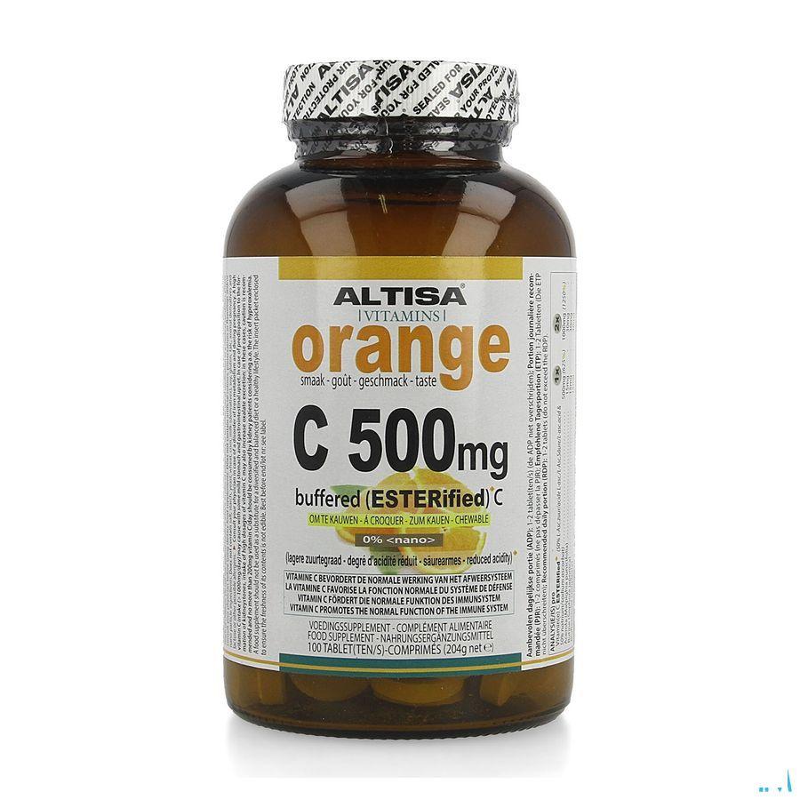 Altisa Vit C Sinaas kauwtabletten 100  -  Dieximport