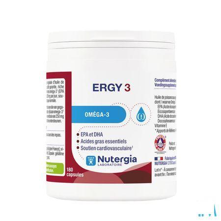 Ergy 3 Caps 180  -  Lab. Nutergia