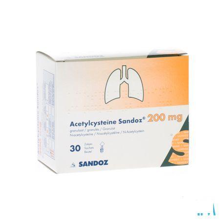 Acetylcysteine Sandoz 200 mg Sach. 30 X 200 mg