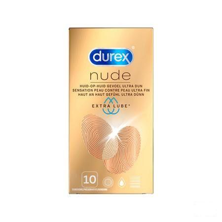 Durex Nude Extra Lube Condooms 10