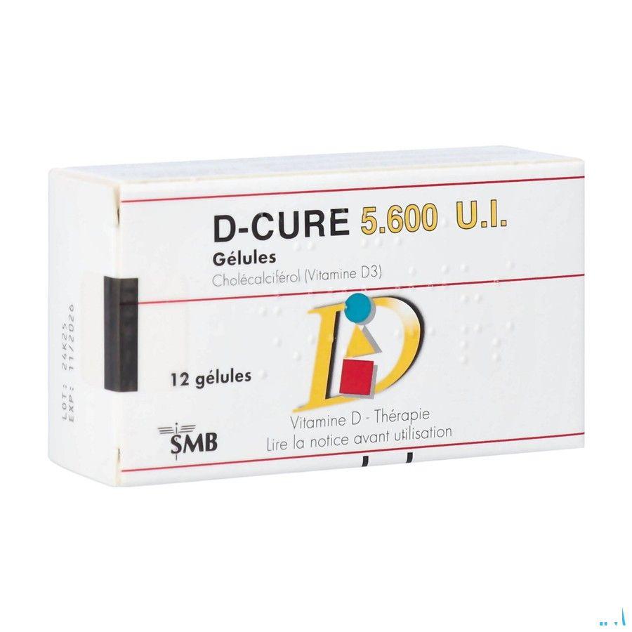 D Cure 5600Ui Gelules 12