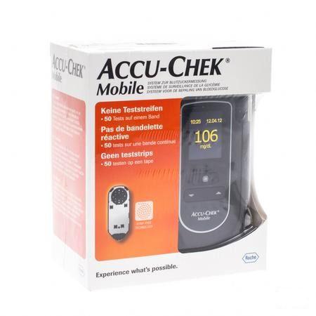 Accu Chek Mobile Startkit Zorgtraject 07930127001 Belgie mg/dl -  Roche Diagnostics