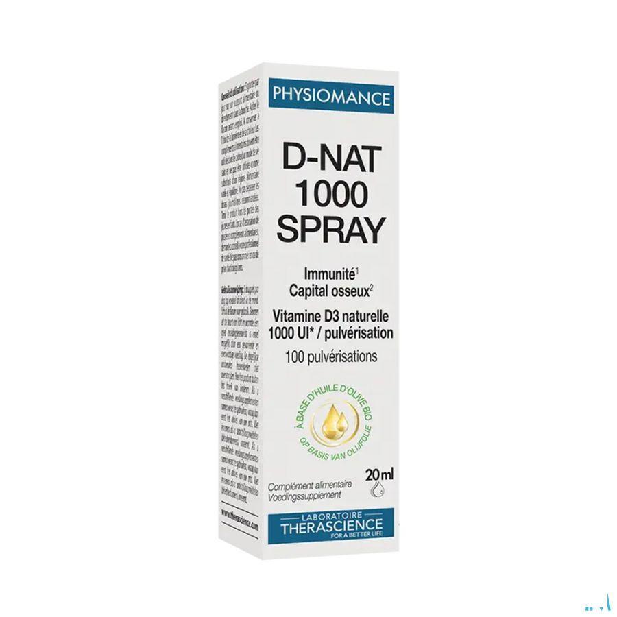D-Nat 1000 Spray 20  Ml Physiomance PHY303  -  Therascience