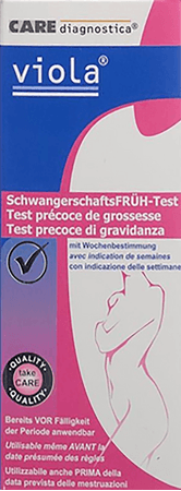 Test Grossesse Precose Ind.semain Care Diagnostica  -  Bomedys
