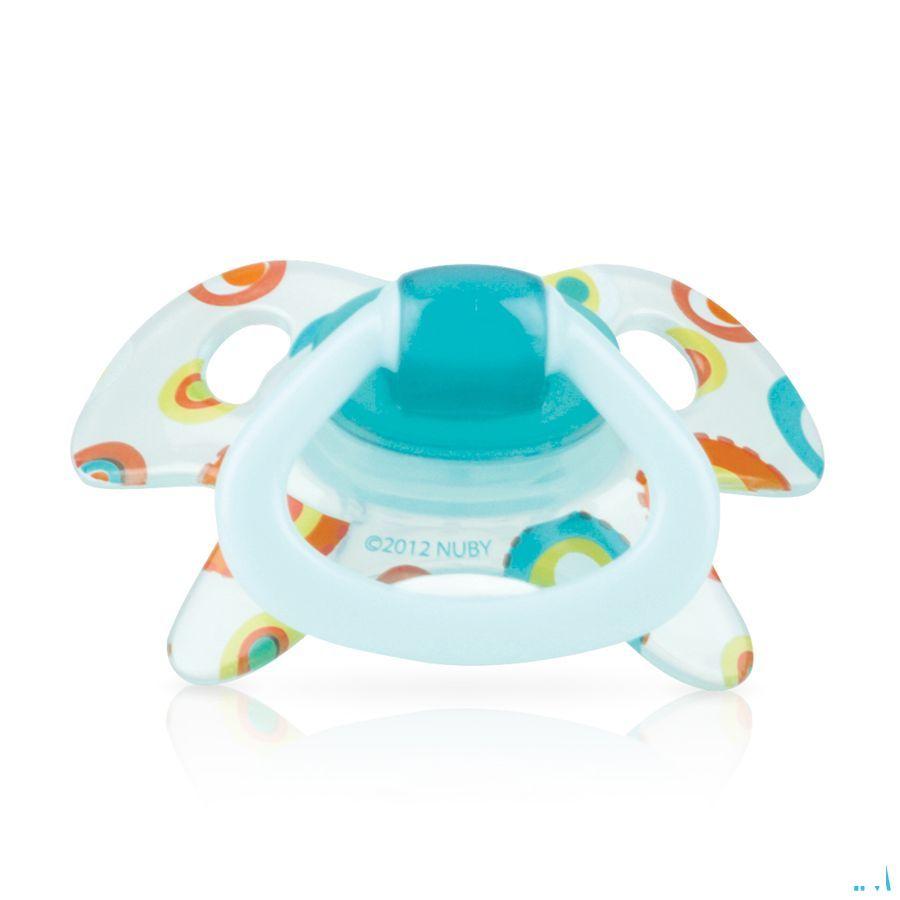 Nuby Geoac Orthodontische Fopspeen - 0-6m  -  New Valmar