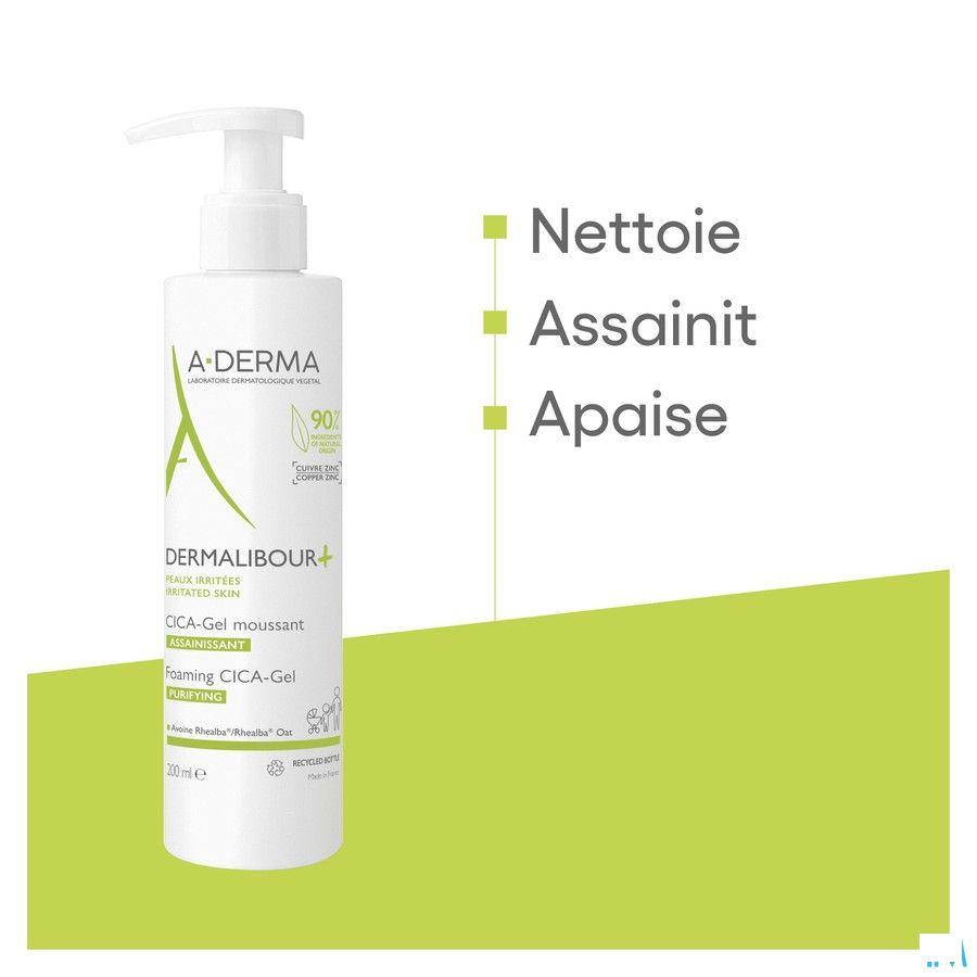 Aderma Dermalibour+ Cicagel Moussant 200ml  -  Aderma