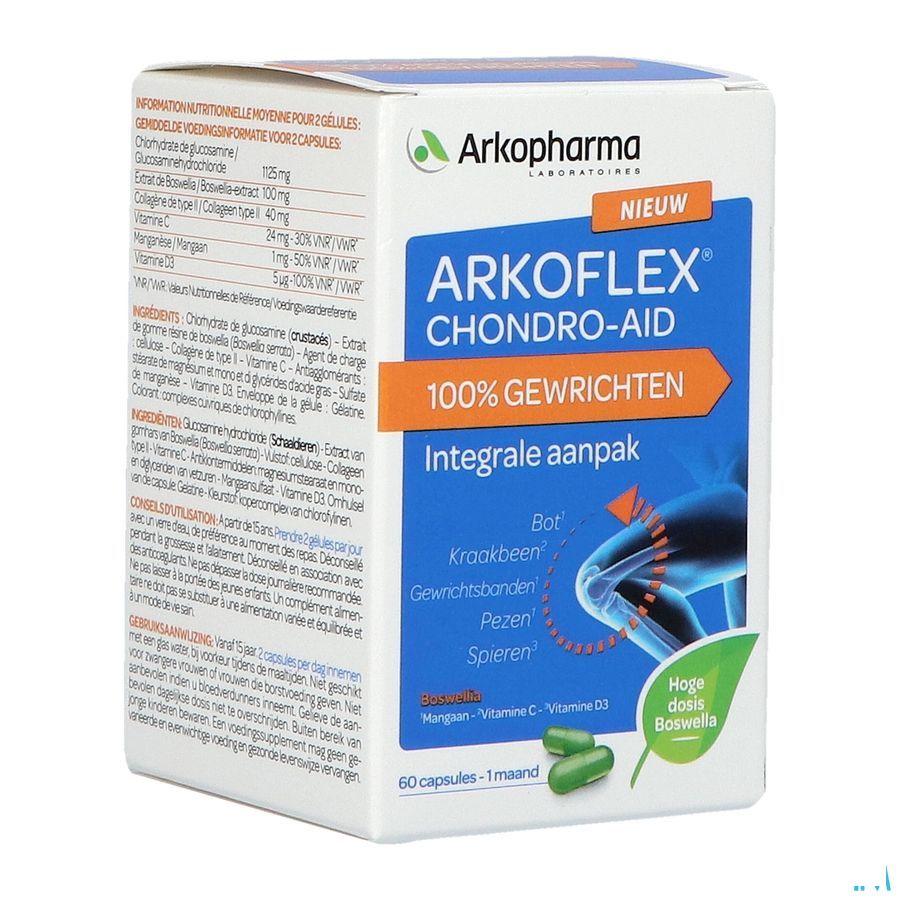 Arkoflex Chondro-Aid 100% Articulations Caps 60  -  Arkopharma