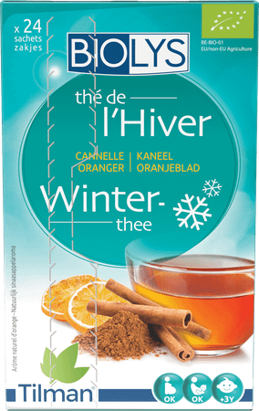 Biolys Cannelle-oranger Sachets 24  -  Tilman
