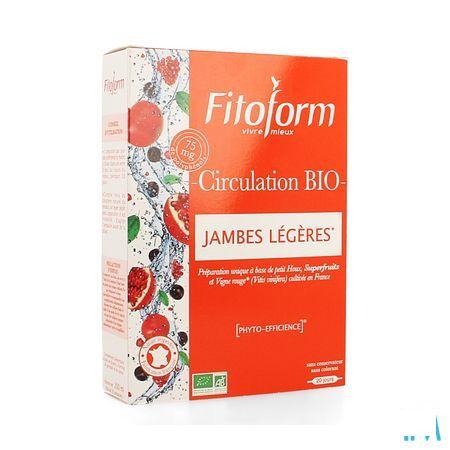 Fitoform Bloedsomloop Bio Ampullen 20  -  Bioholistic Diffusion