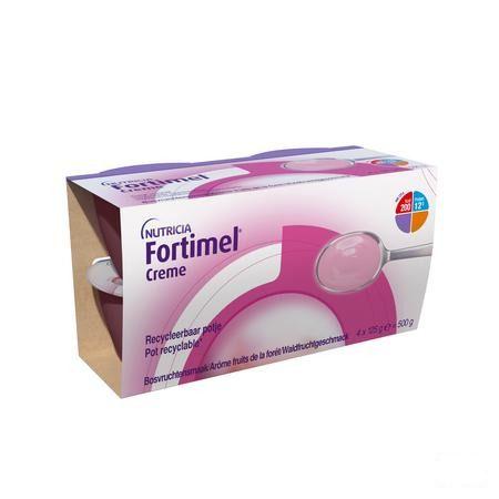 Fortimel Creme Fruits Forets 4X125 g  -  Nutricia