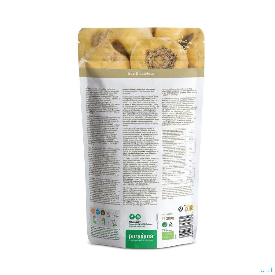 Purasana Macapoeder 200 gr Be-bio-02 Peru