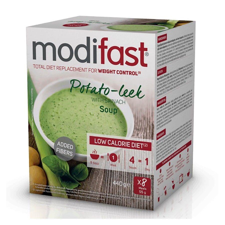Modifast Potato Leek Soup 8x55 gr  -  Nutrition & Sante