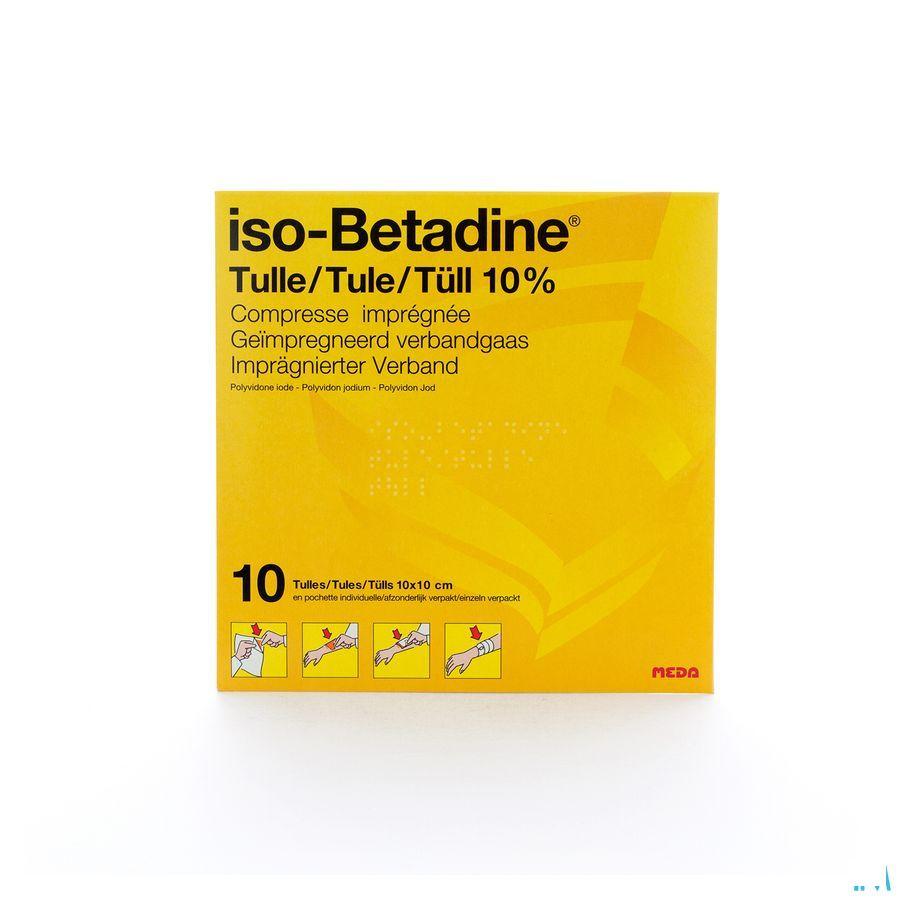 Iso Betadine Tulles Compr 10