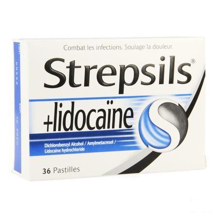 Strepsils + Lidocaine Pastille 36