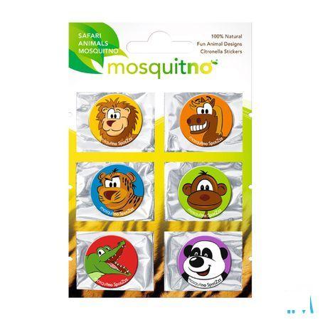Mosquitno Spotzz 6 Citronella Stickers Safari  -  Mosquitno