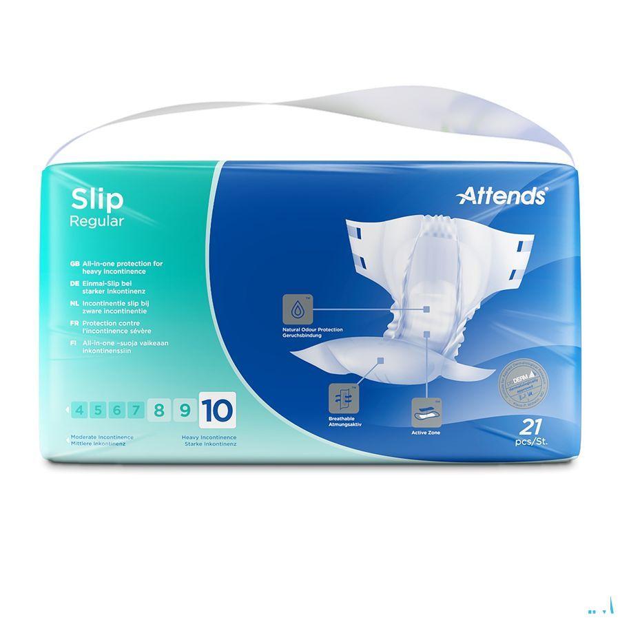 Attends Slip Regular 10 Small 1X21