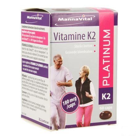 Mannavital Vitamine K2 Platinum Capsule 60