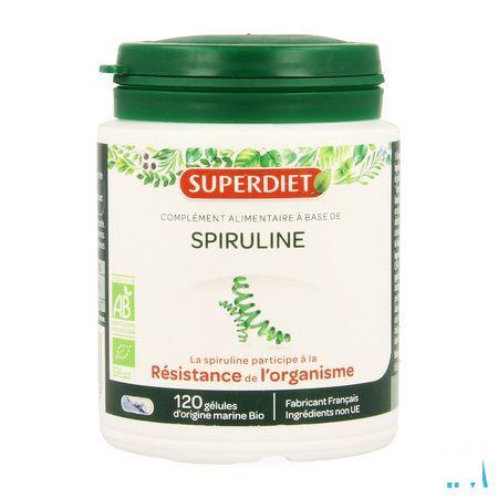 Spiruline Bio Capsule 120  -  Superdiet Laboratoires