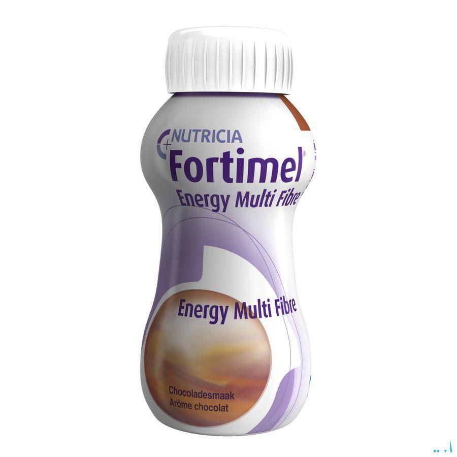 Fortimel Energy Multi Fibre Chocolade 4x200 ml  -  Nutricia