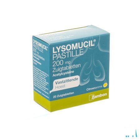 Lysomucil 200 Comprimes A Sucer - ZuigComprimesetten 20