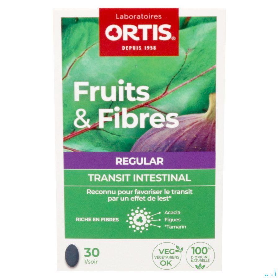 Ortis Vruchten & Vezels Regular Tabletten 30  -  Ortis