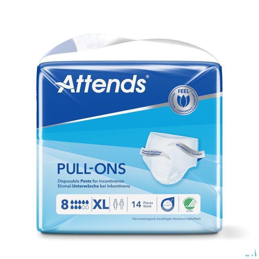 Attends Pull On 8 Slip Xl 1x14