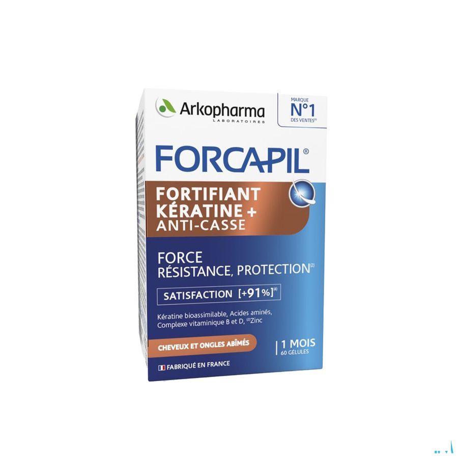 Forcapil Keratine+ Caps 60  -  Arkopharma