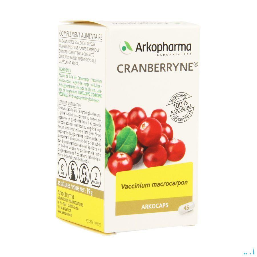 Arkocaps Cranberryne Plantaardig 45  -  Arkopharma