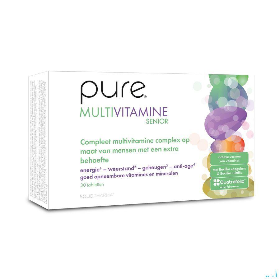 Pure Multivitamine Senior Tabl 30